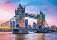 Puzzle „Tower Bridge“ saulėlydis 1500