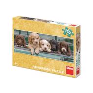 Puzzle Cachorros 150 panorámica
