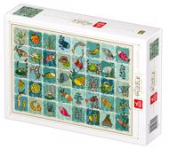Puzzle Muster Wassertiere