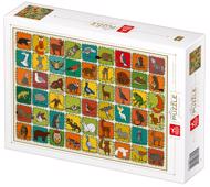 Puzzle Muster Waldtiere