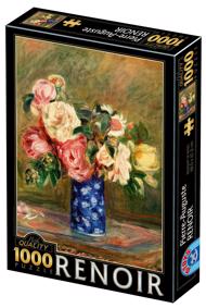 Puzzle Renoir: Kytice růží