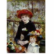 Puzzle Pierre Auguste Renoir: Na terase