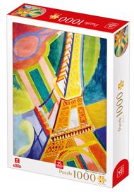 Puzzle Robert Delaunay: Eiffelova veža