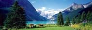 Puzzle Lago Louise, Montanhas Rochosas canadenses 1000