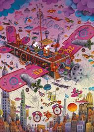 Puzzle Guillermo Mordillo: Fly With Me