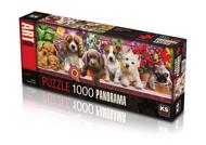 Puzzle Adrian Chesterman: panorama de cachorros