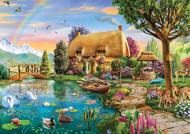 Puzzle Adrian Chesterman: Počitniška hiša ob jezeru