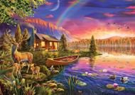 Puzzle Adrian Chesterman: Lakeside Cabin 500