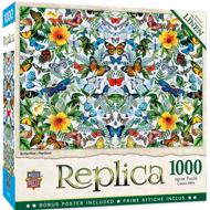 Puzzle Kolaž metuljev 1000
