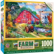 Puzzle Gehöft Farm 1000