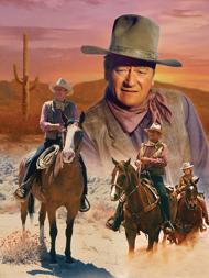 Puzzle John Wayne - Der Cowboy-Weg