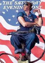 Puzzle Norman Rockwell: Rosie the Riveter