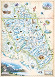 Puzzle Mapas Xplorer - Glaciar