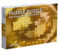 Puzzle Tema de quebra-cabeça dourado