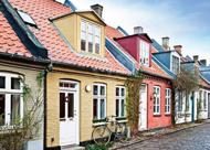 Puzzle Skandinavian kaupunki 1000