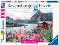 Puzzle Cottage scandinavo 1000
