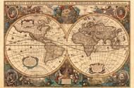 Puzzle A világ történelmi térképe 