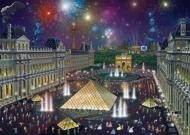 Puzzle Chen: feu d'artifice au Louvre