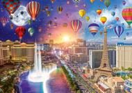 Puzzle Lars Stewart: Las Vegas - noc a deň
