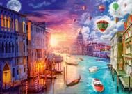 Puzzle Lars Stewart - Benátky - noc a den
