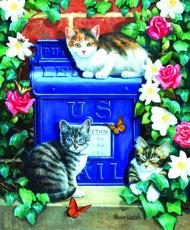 Puzzle Mail Box Kittens
