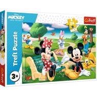 Puzzle Mickey Mouse entre amis 24 maxi