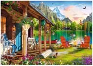 Puzzle Cabin in the Mountains 500