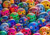 Puzzle Colorful Skulls