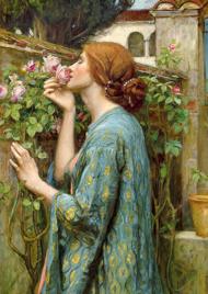 Puzzle John William Waterhouse: El alma de la rosa