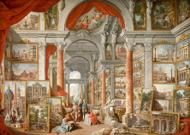Puzzle Giovanni Paolo Panini: uitzicht op het moderne Rome