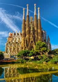 Puzzle Sagrada Familia-basilikan, Barcelona