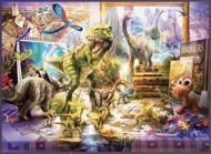 Puzzle Dinozaurai scenoje