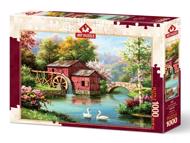 Puzzle Sung Kim: Red Old Mill image 2
