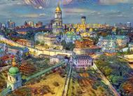 Puzzle Kijev, mesto Ukrajina