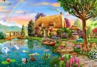 Puzzle Lakeside Cottage Drossel