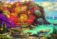 Puzzle Chuck Pinson: Egy gyönyörű nap Cinque Terre-ben