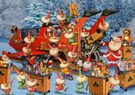 Puzzle François Ruyer: Pripravljeni na božično sezono dostave