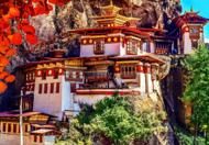 Puzzle Taktsang, Bhoutan 1000
