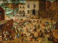 Puzzle Brueghel Pieter: Kinderspiele, 1560