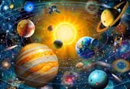 Puzzle Ringede solsystem
