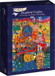 Puzzle Hundertwasser - The 30 Days Fax Painting, 1996 image 2
