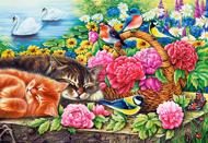 Puzzle Castorland 1000 pièces-Still Life with violin and Painting 59672 