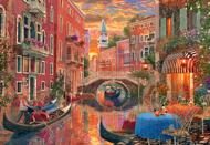 Puzzle Romantisk aften i Venedig