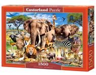 Puzzle Životinje savane 1500