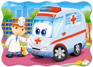 Puzzle Ambulance Doctor 30 dielikov
