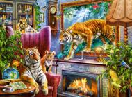 Puzzle Tygři přicházejí k životu