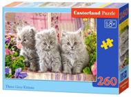 Puzzle Three Grey Kittens image 2