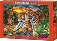 Puzzle Tygří rodina 2000 image 2