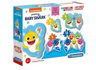 Puzzle Puzzle 4in1 Baby: Baby squalo