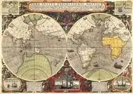Puzzle Starodavni navtični zemljevid
